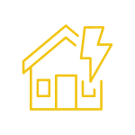 Residential Electrical yellow icon